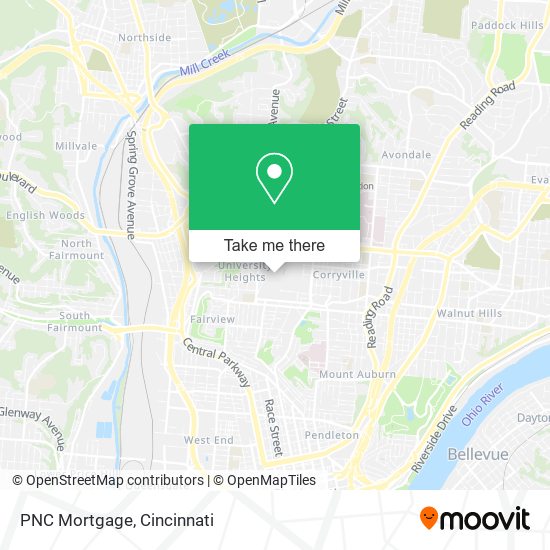 Mapa de PNC Mortgage