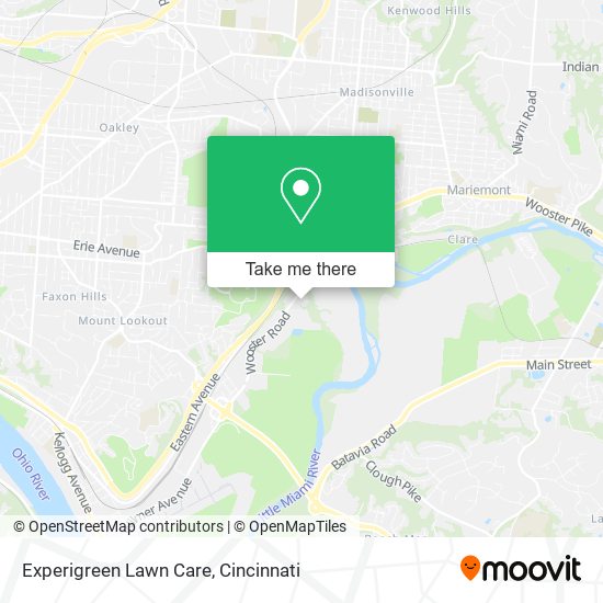 Experigreen Lawn Care map