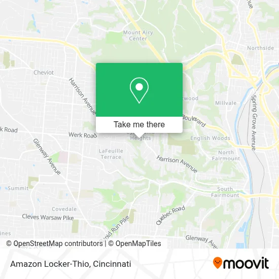 Amazon Locker-Thio map