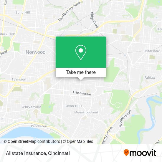 Mapa de Allstate Insurance
