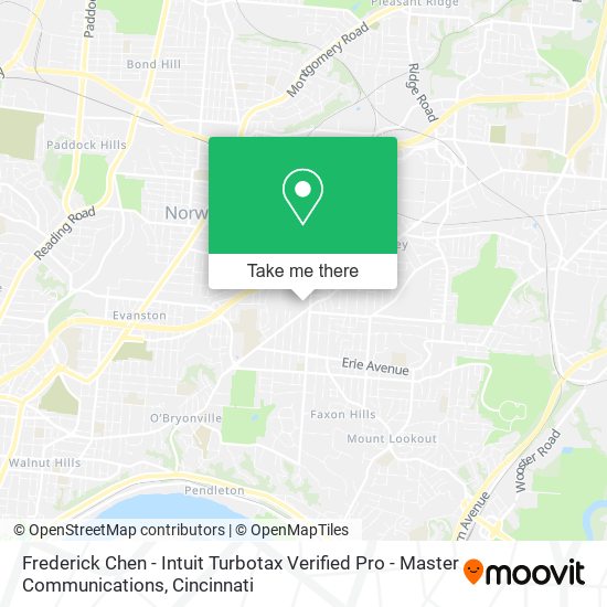 Mapa de Frederick Chen - Intuit Turbotax Verified Pro - Master Communications