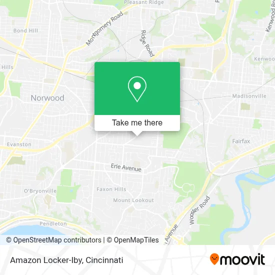Amazon Locker-Iby map
