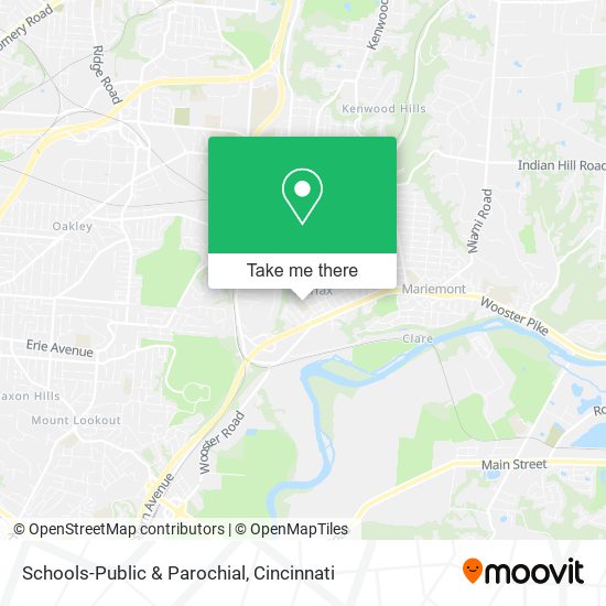 Schools-Public & Parochial map