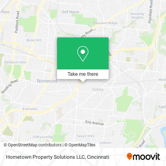 Hometown Property Solutions LLC map