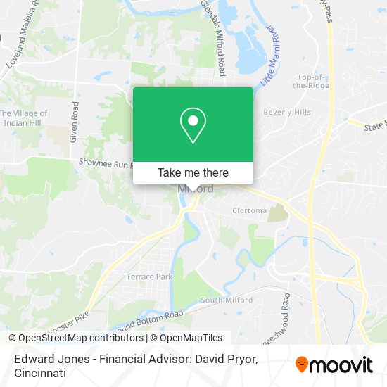 Mapa de Edward Jones - Financial Advisor: David Pryor
