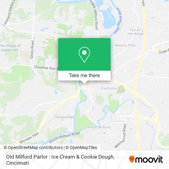 Old Milford Parlor : Ice Cream & Cookie Dough map