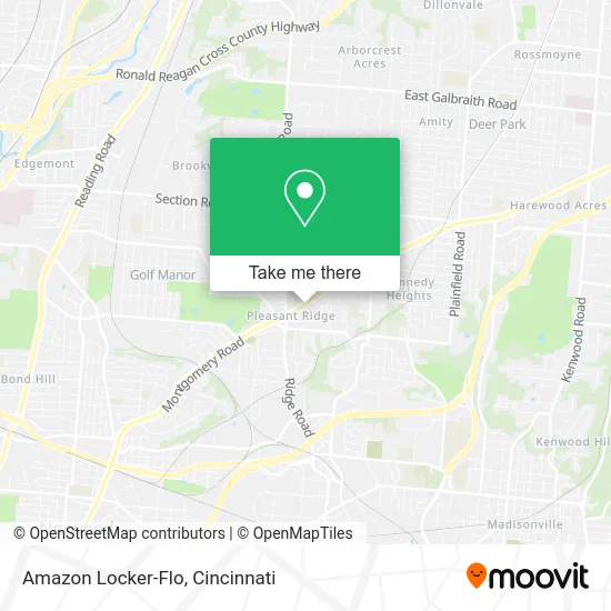 Amazon Locker-Flo map