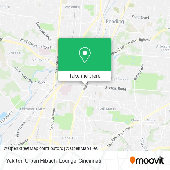 Mapa de Yakitori Urban Hibachi Lounge