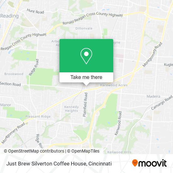Just Brew Silverton Coffee House map