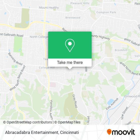 Abracadabra Entertainment map