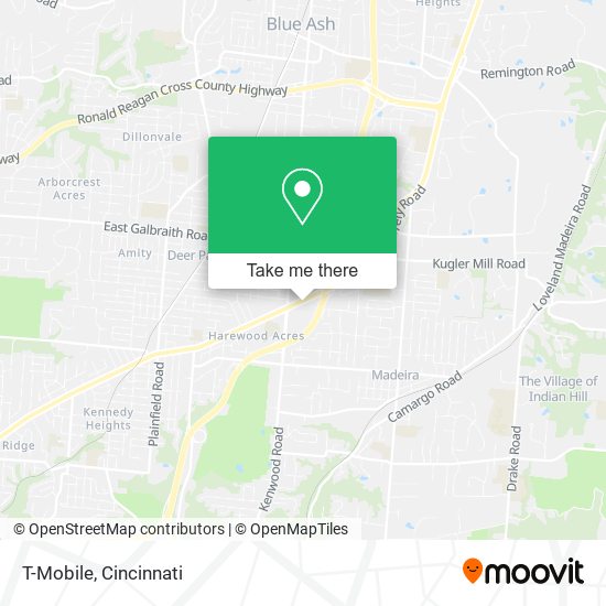 T-Mobile map