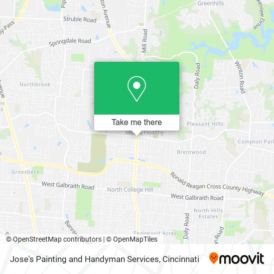 Mapa de Jose's Painting and Handyman Services