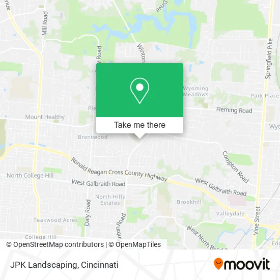 Mapa de JPK Landscaping