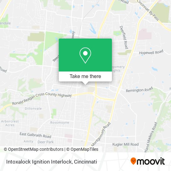 Intoxalock Ignition Interlock map