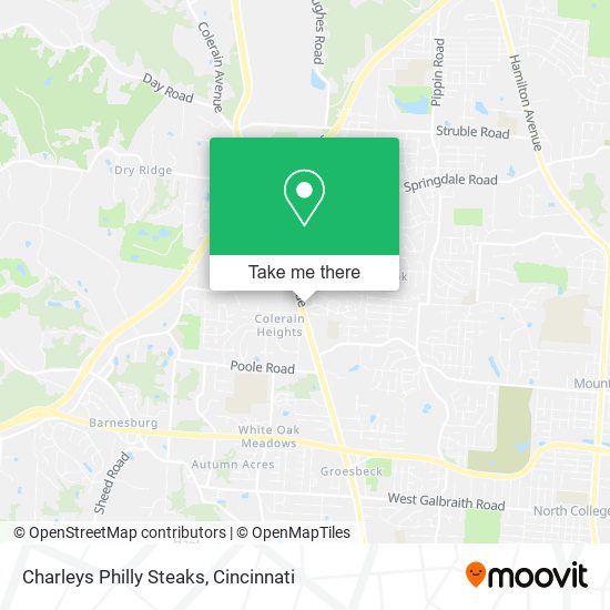 Mapa de Charleys Philly Steaks