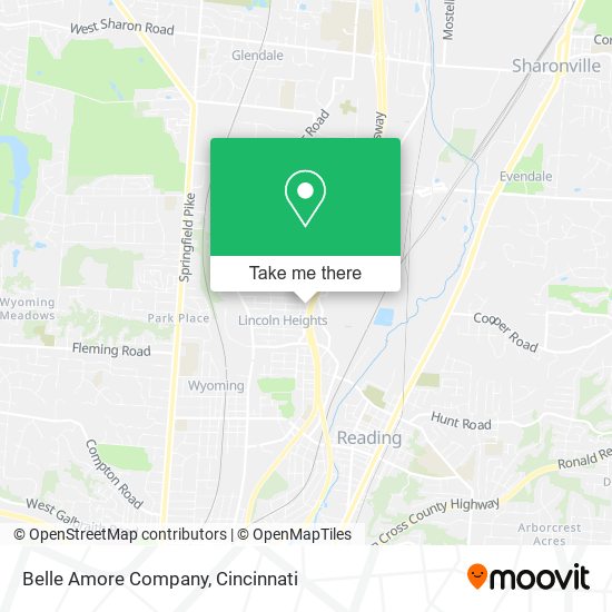 Mapa de Belle Amore Company