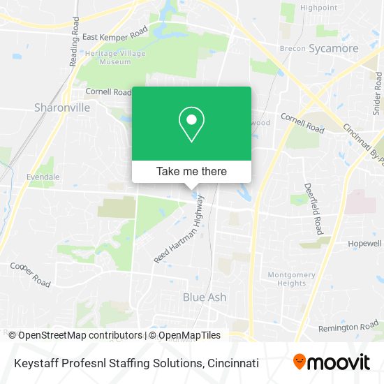 Keystaff Profesnl Staffing Solutions map