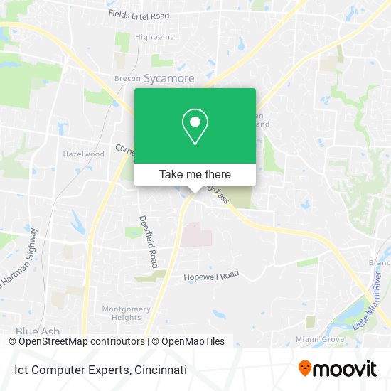 Ict Computer Experts map