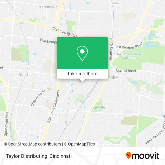 Mapa de Taylor Distributing