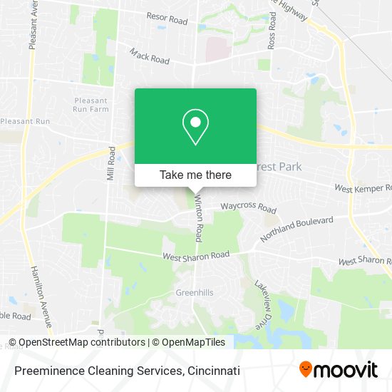 Mapa de Preeminence Cleaning Services