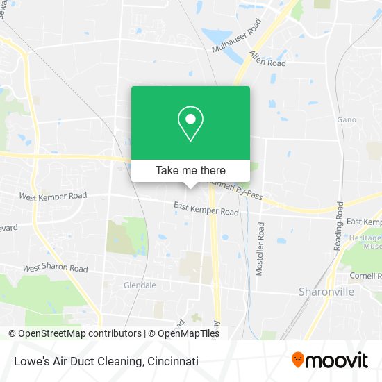 Lowe's Air Duct Cleaning map