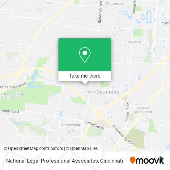 Mapa de National Legal Professional Associates