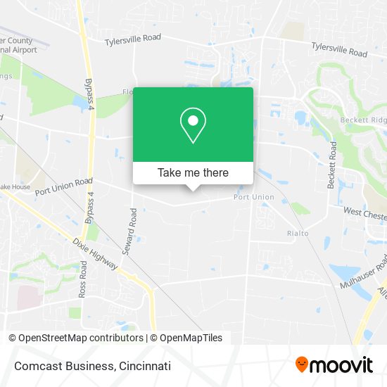 Comcast Business map