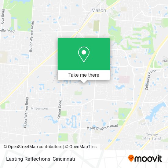 Lasting Reflections map