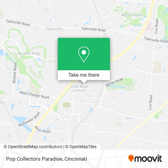 Mapa de Pop Collectors Paradise