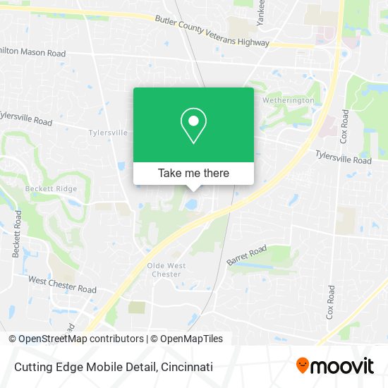 Cutting Edge Mobile Detail map