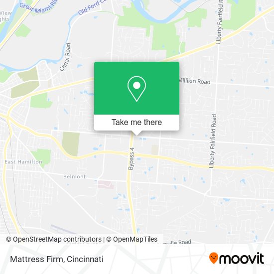 Mattress Firm map