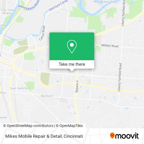 Mikes Mobile Repair & Detail map