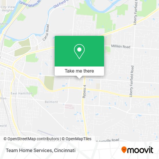 Mapa de Team Home Services