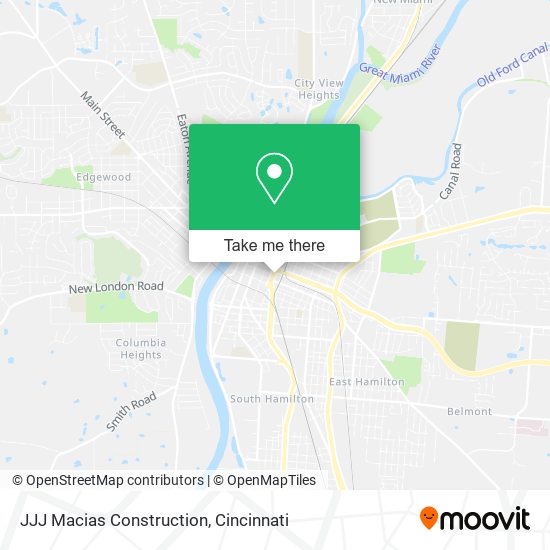 Mapa de JJJ Macias Construction