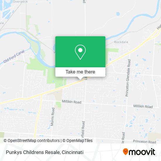 Mapa de Punkys Childrens Resale