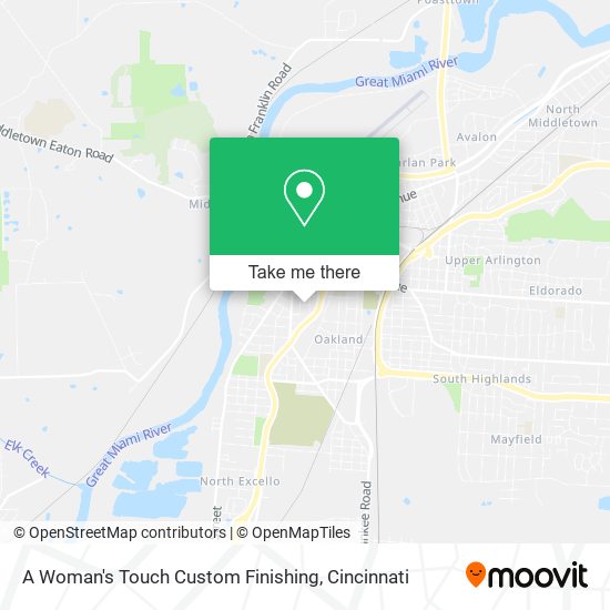 A Woman's Touch Custom Finishing map