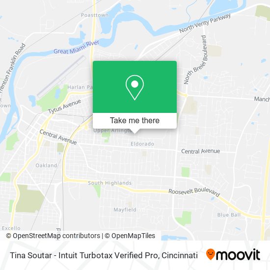 Tina Soutar - Intuit Turbotax Verified Pro map