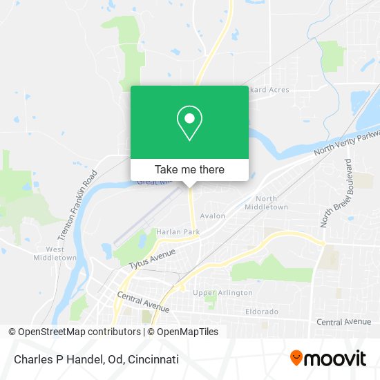 Charles P Handel, Od map