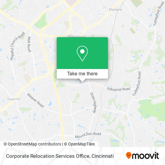 Corporate Relocation Services Office map