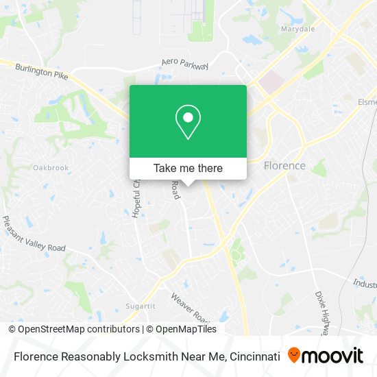 Florence Reasonably Locksmith Near Me map