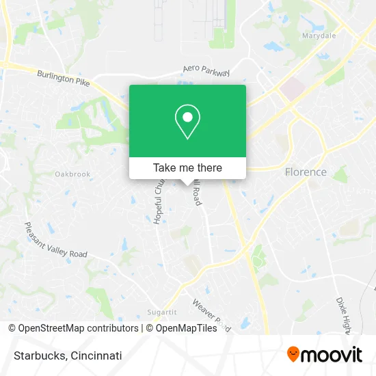STARBUCKS map