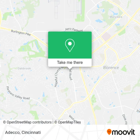 Adecco map