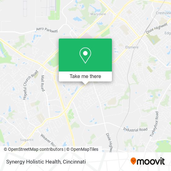 Mapa de Synergy Holistic Health