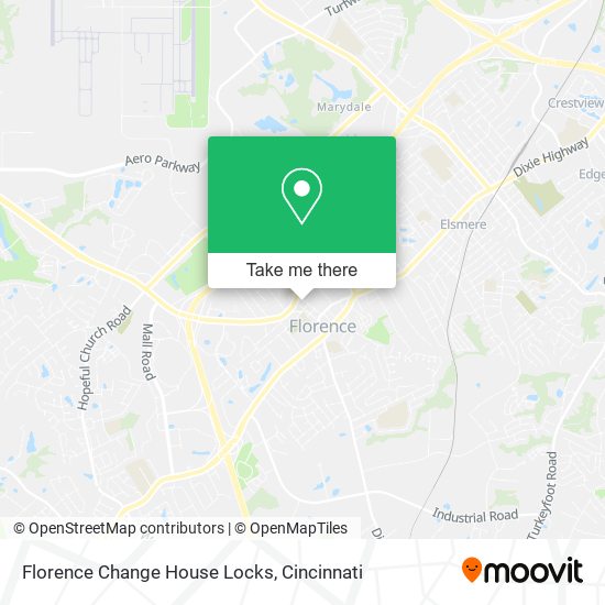 Mapa de Florence Change House Locks