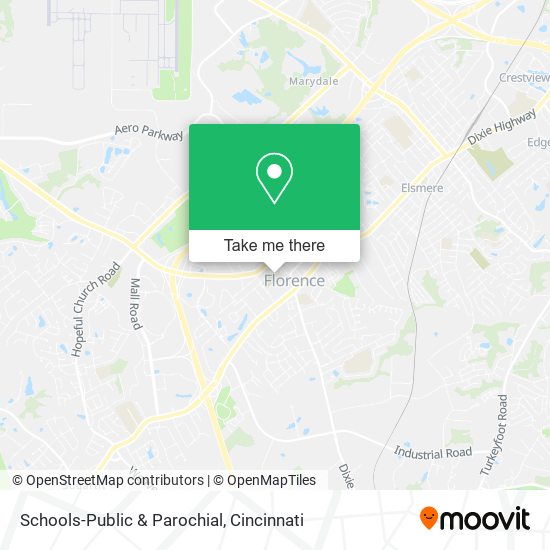 Schools-Public & Parochial map