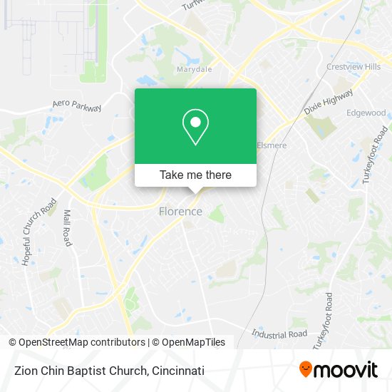 Mapa de Zion Chin Baptist Church