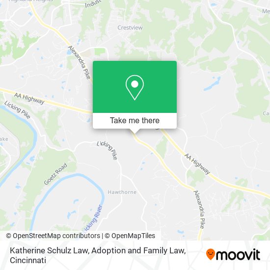 Mapa de Katherine Schulz Law, Adoption and Family Law