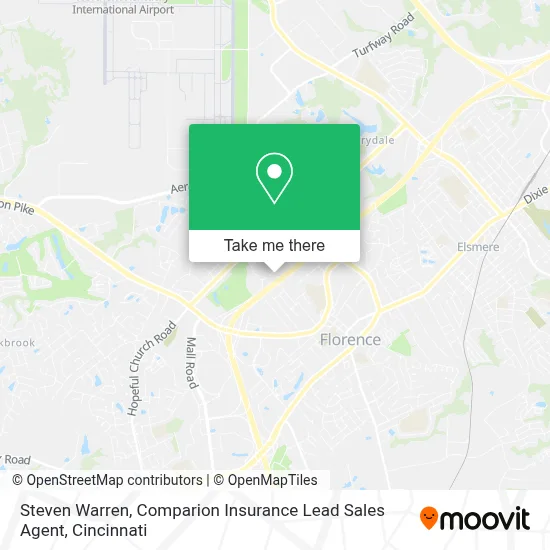Steven Warren, Comparion Insurance Lead Sales Agent map