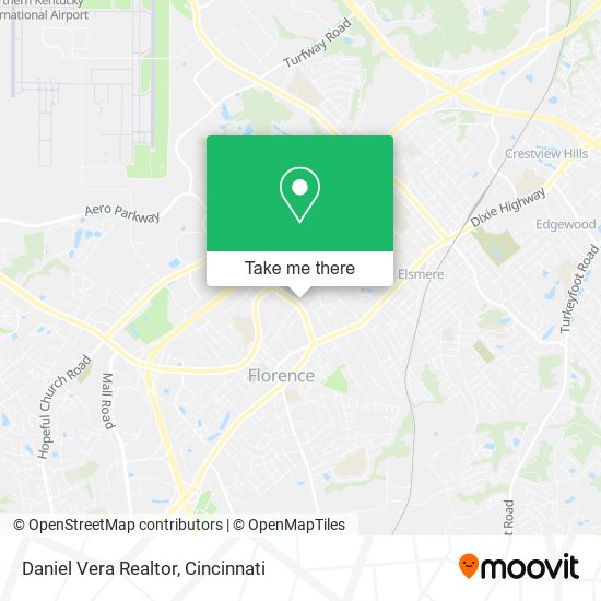 Daniel Vera Realtor map