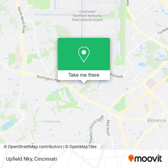 Mapa de Upfield Nky